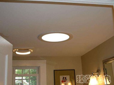 光導照明應用于別墅中